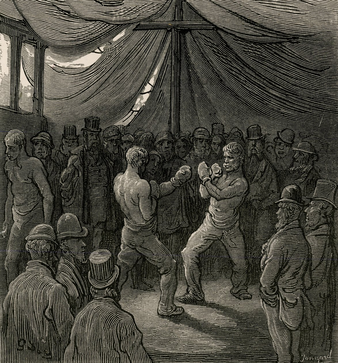 Der Preisfight, 1872 von Gustave Dore
