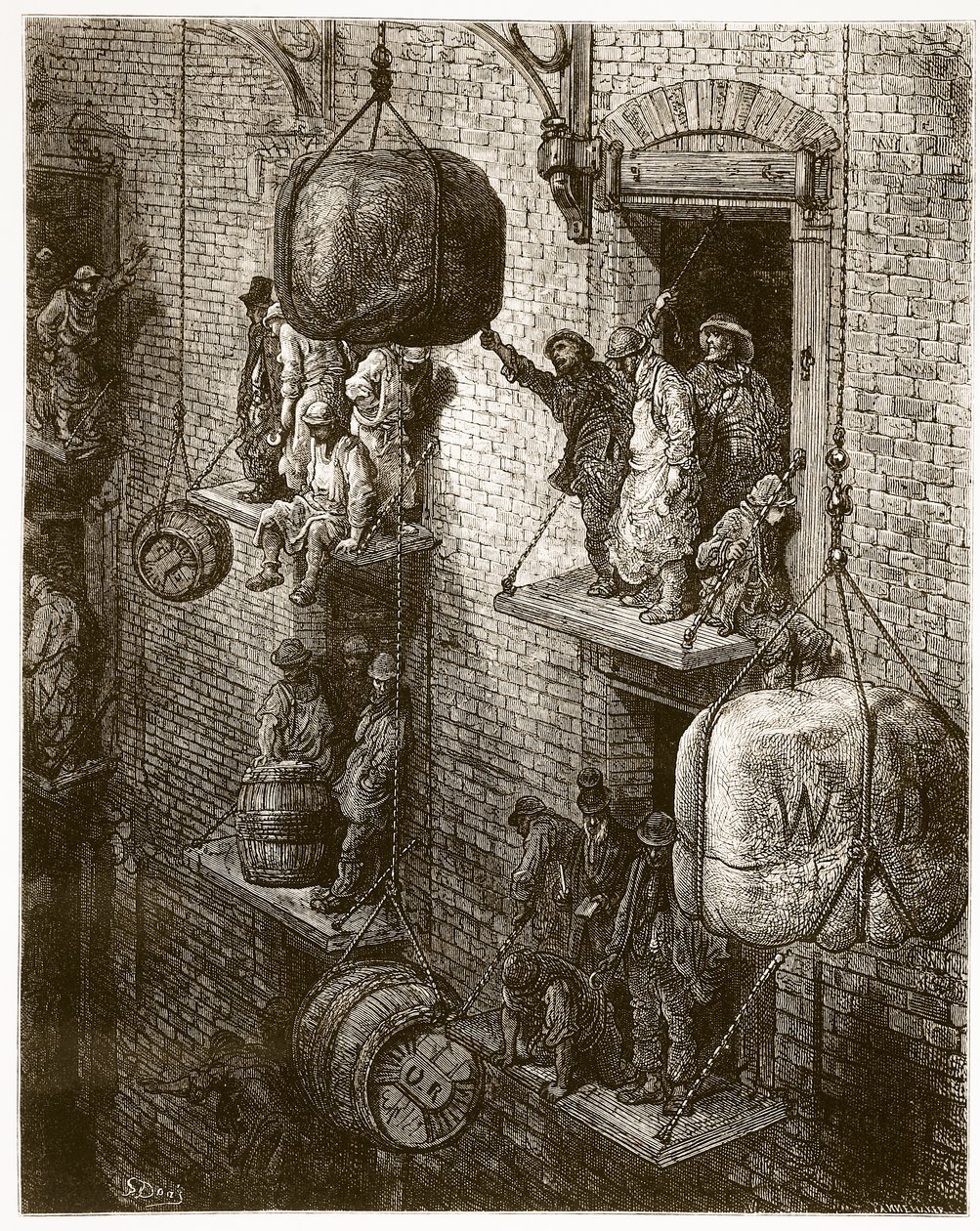 Lagerhaltung in der Stadt, aus 