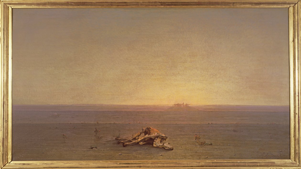 Die Sahara oder Die Wüste, 1867 von Gustave Guillaumet