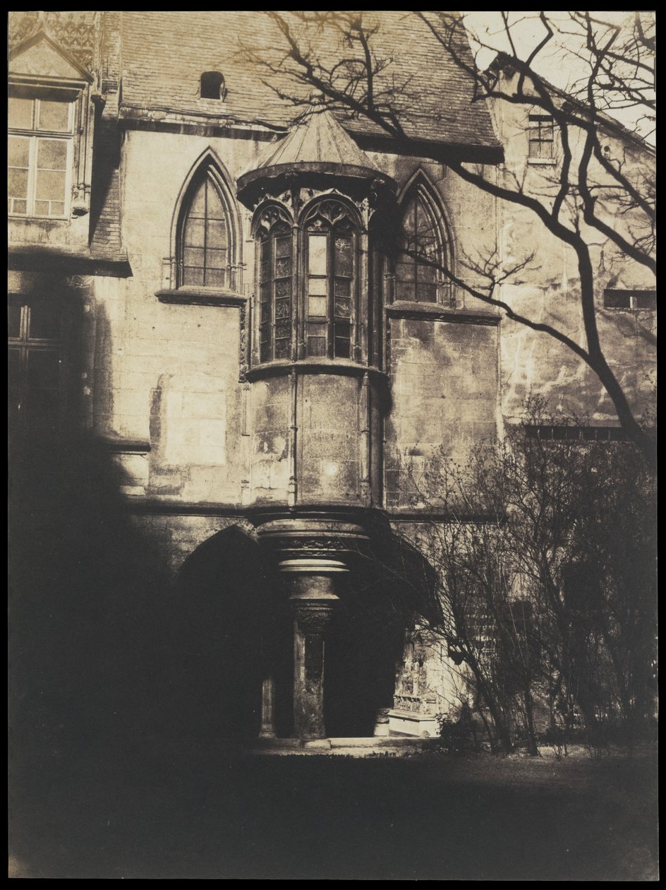 Hotel de Cluny, Paris von Gustave Le Gray