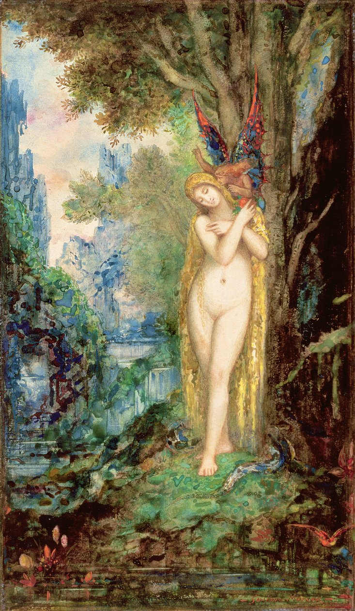 Eva, ca. 1880-1885 von Gustave Moreau