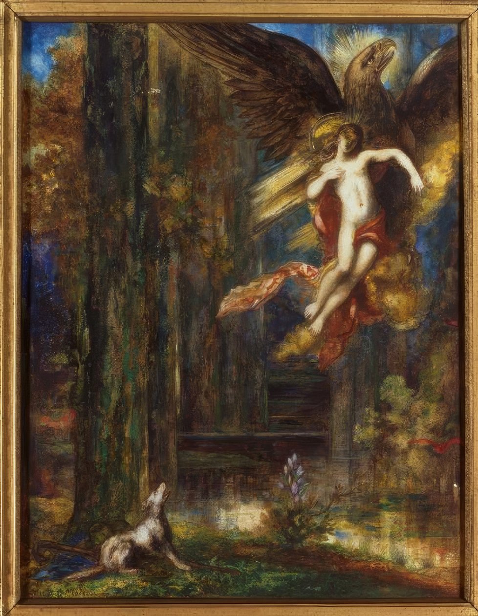 Die Entführung des Ganymed von Gustave Moreau