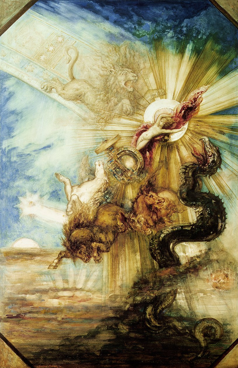 Der Sturz des Phaethon von Gustave Moreau