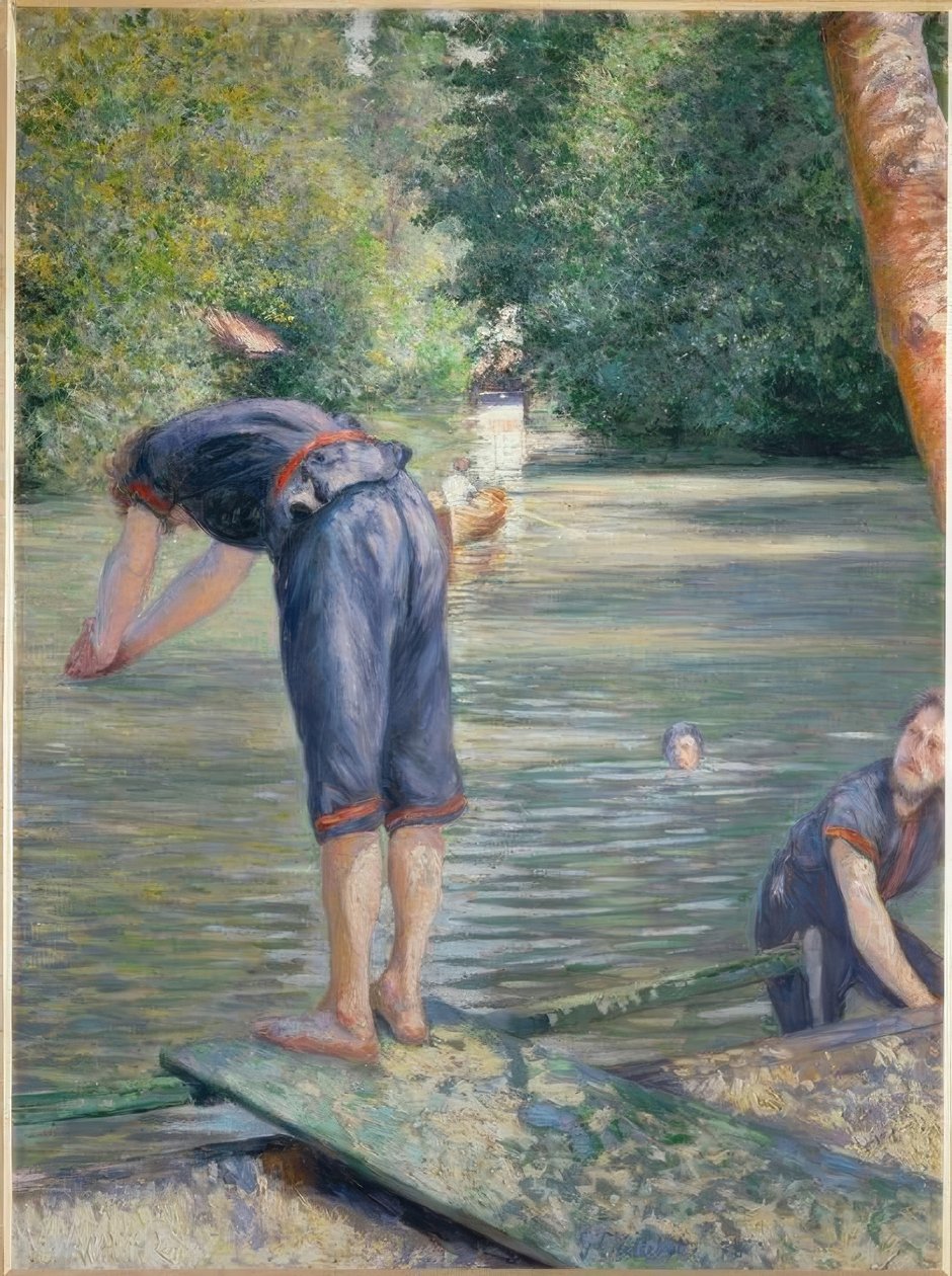 Badende von Gustave Caillebotte