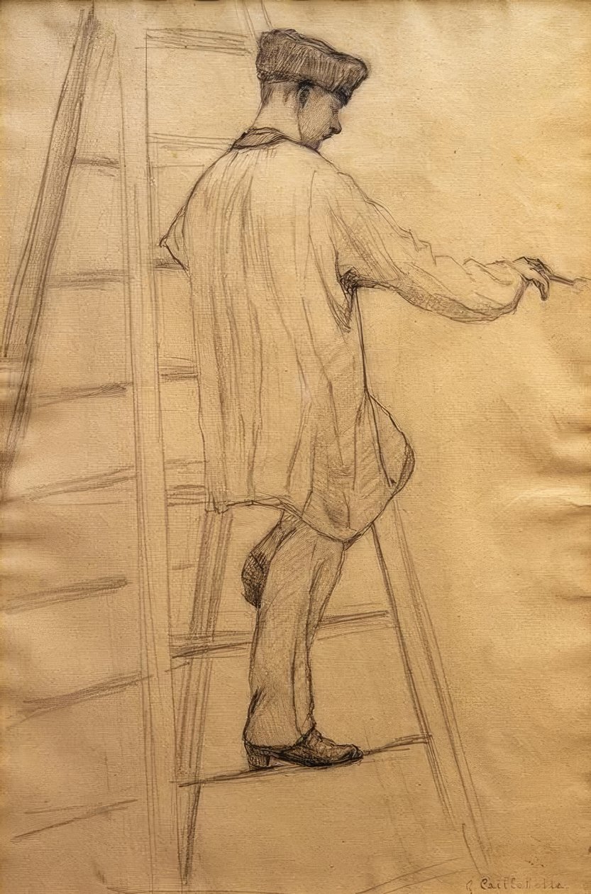 Studie für die Maler von Gustave Caillebotte