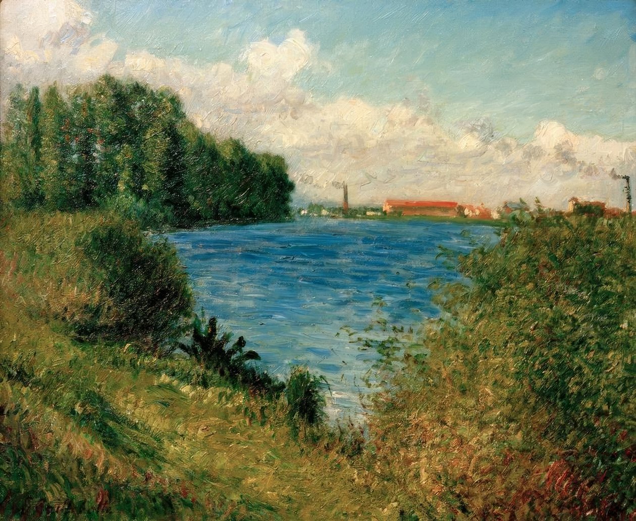 Die Seine bei Argenteuil von Gustave Caillebotte