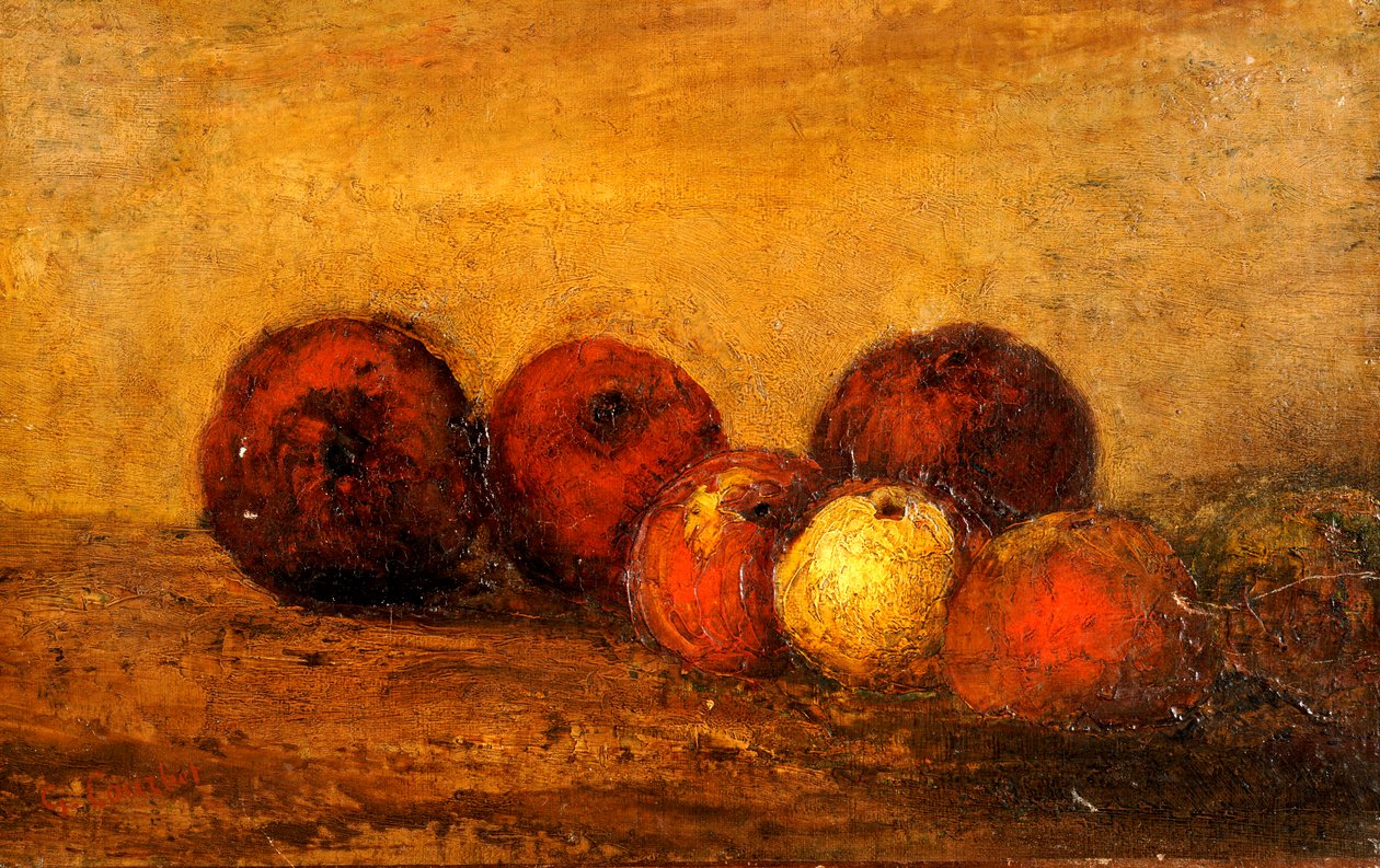 Äpfel von Gustave Courbet