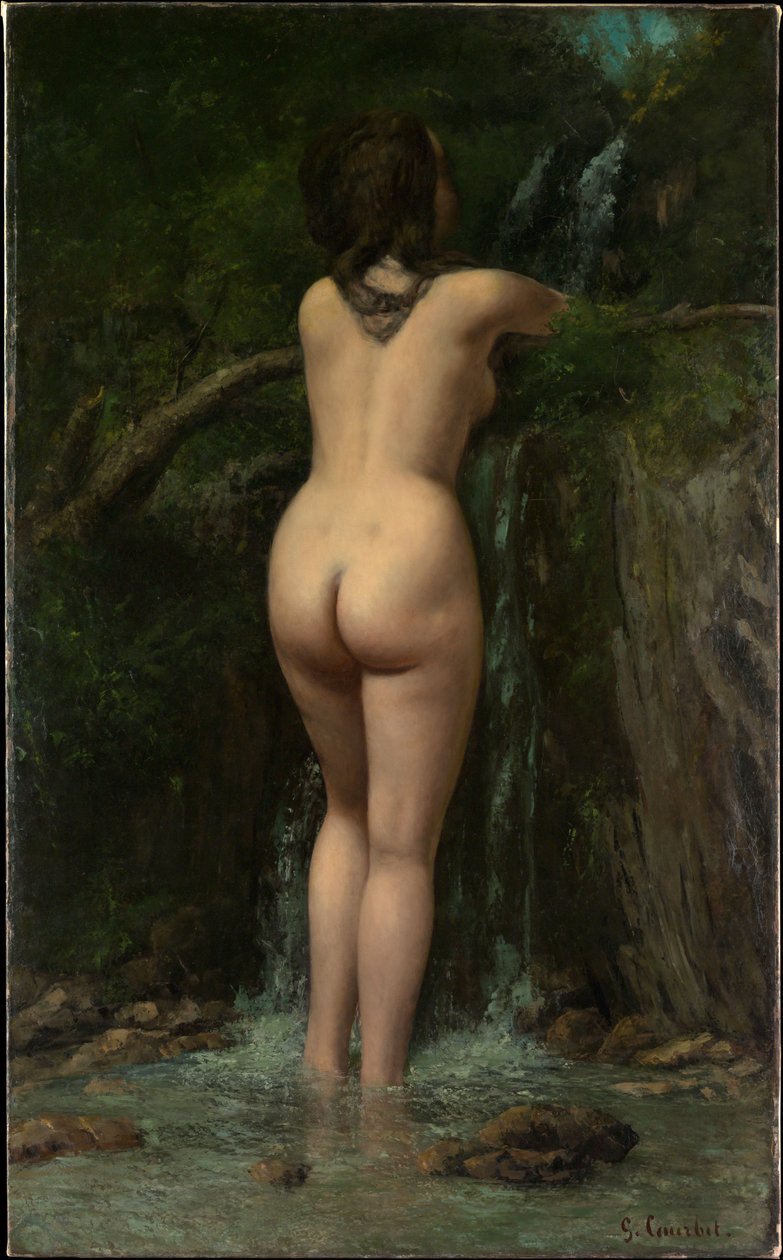 Die Quelle von Gustave Courbet