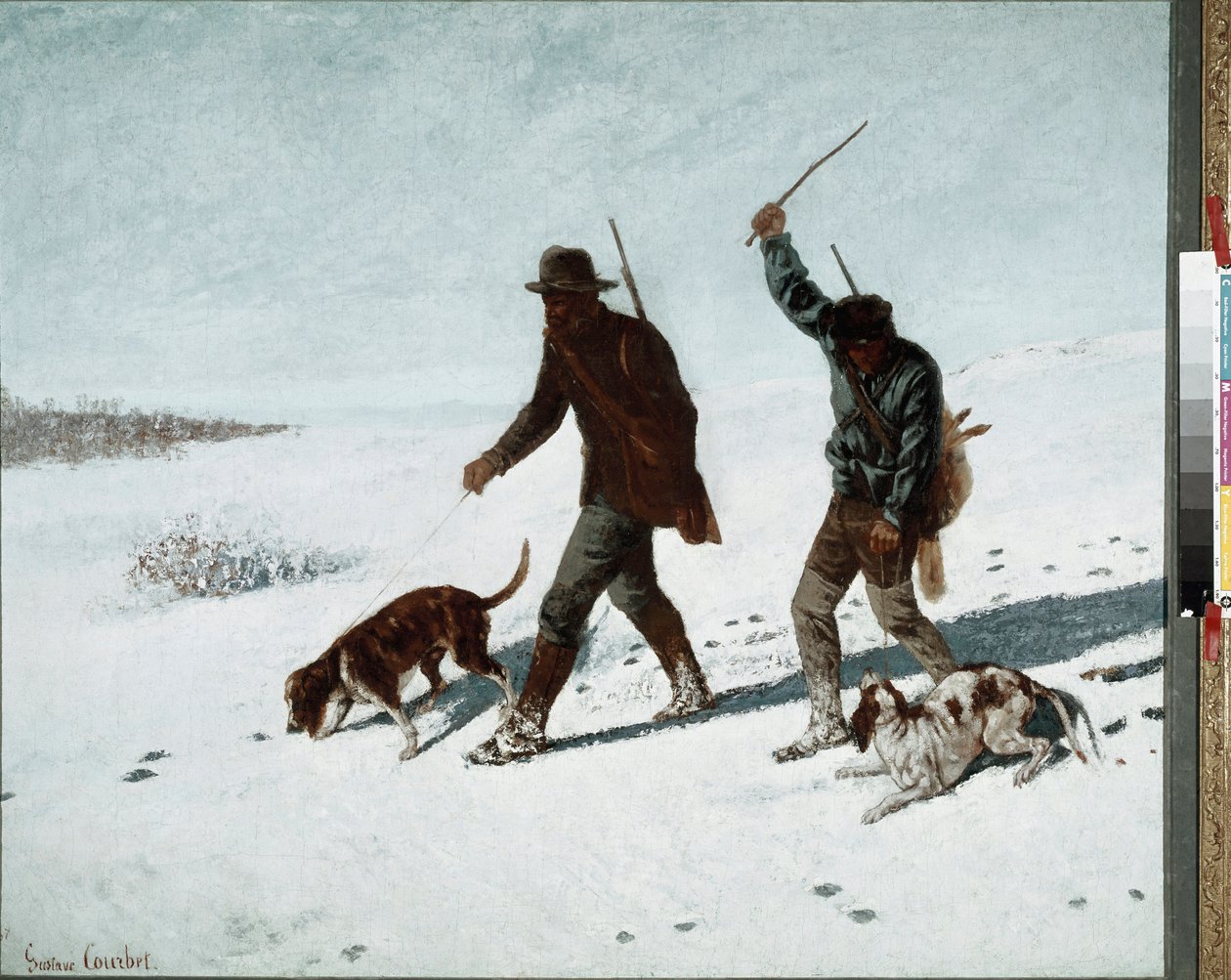 Die Wilderer von Gustave Courbet