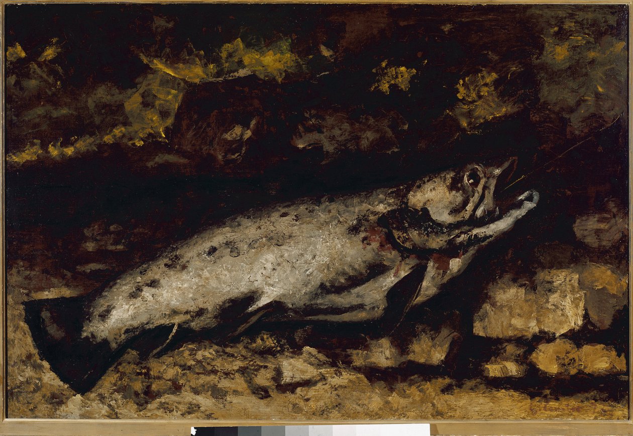 Die Forelle von Gustave Courbet