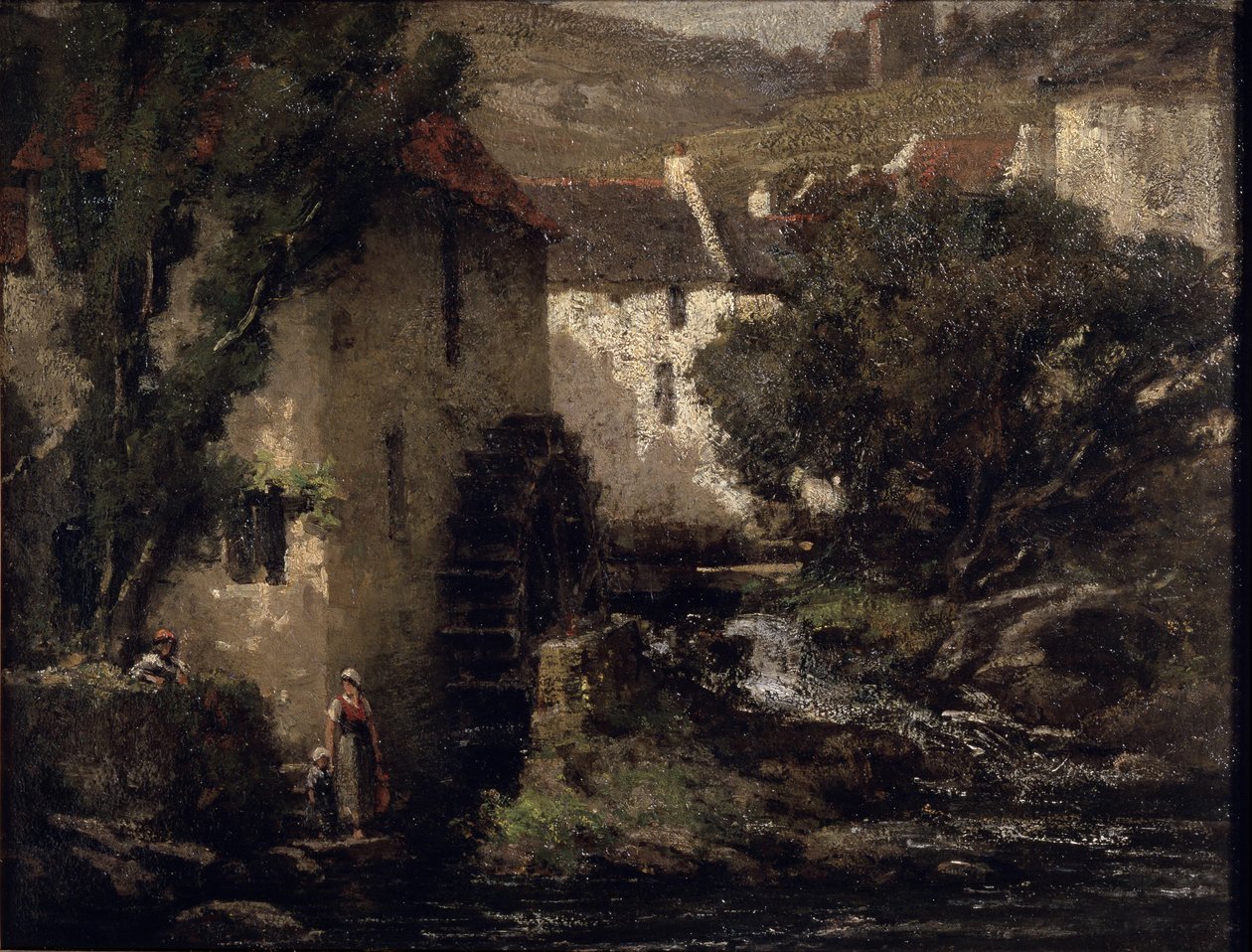 Wassermühle von Gustave Courbet