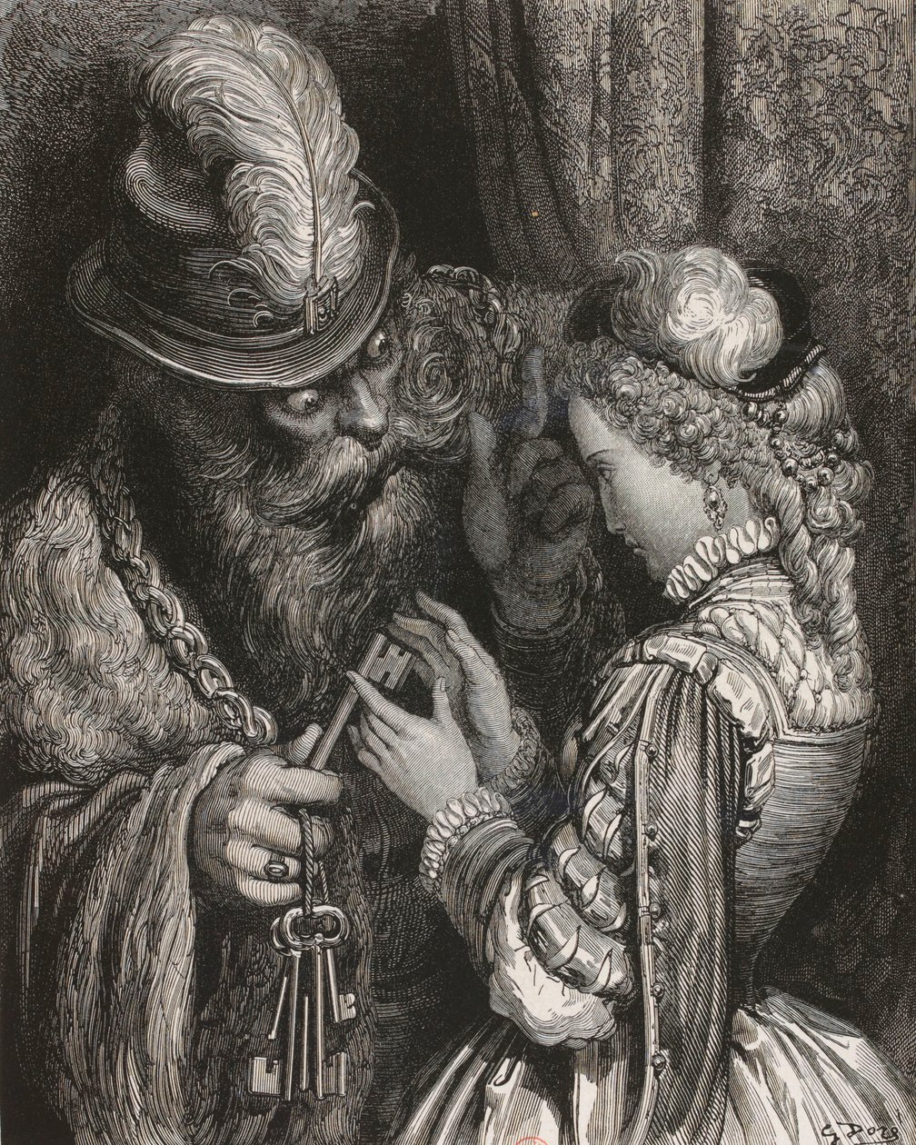 Blaubart von Gustave Dore