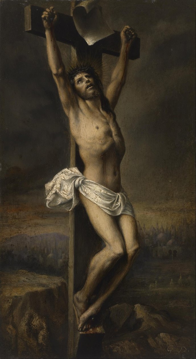 Christus am Kreuz von Gustave Dore