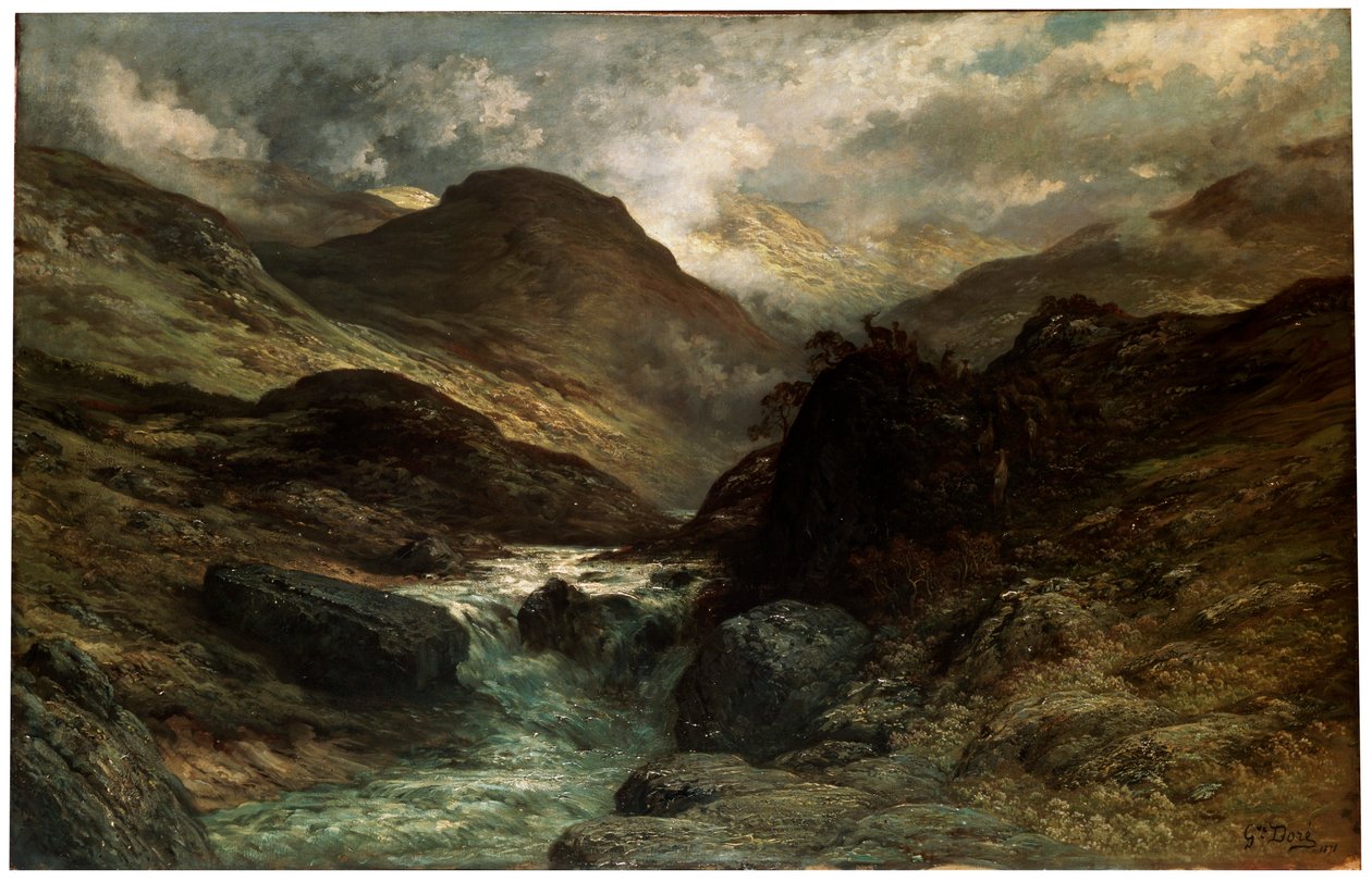 Ein Canyon von Gustave Dore