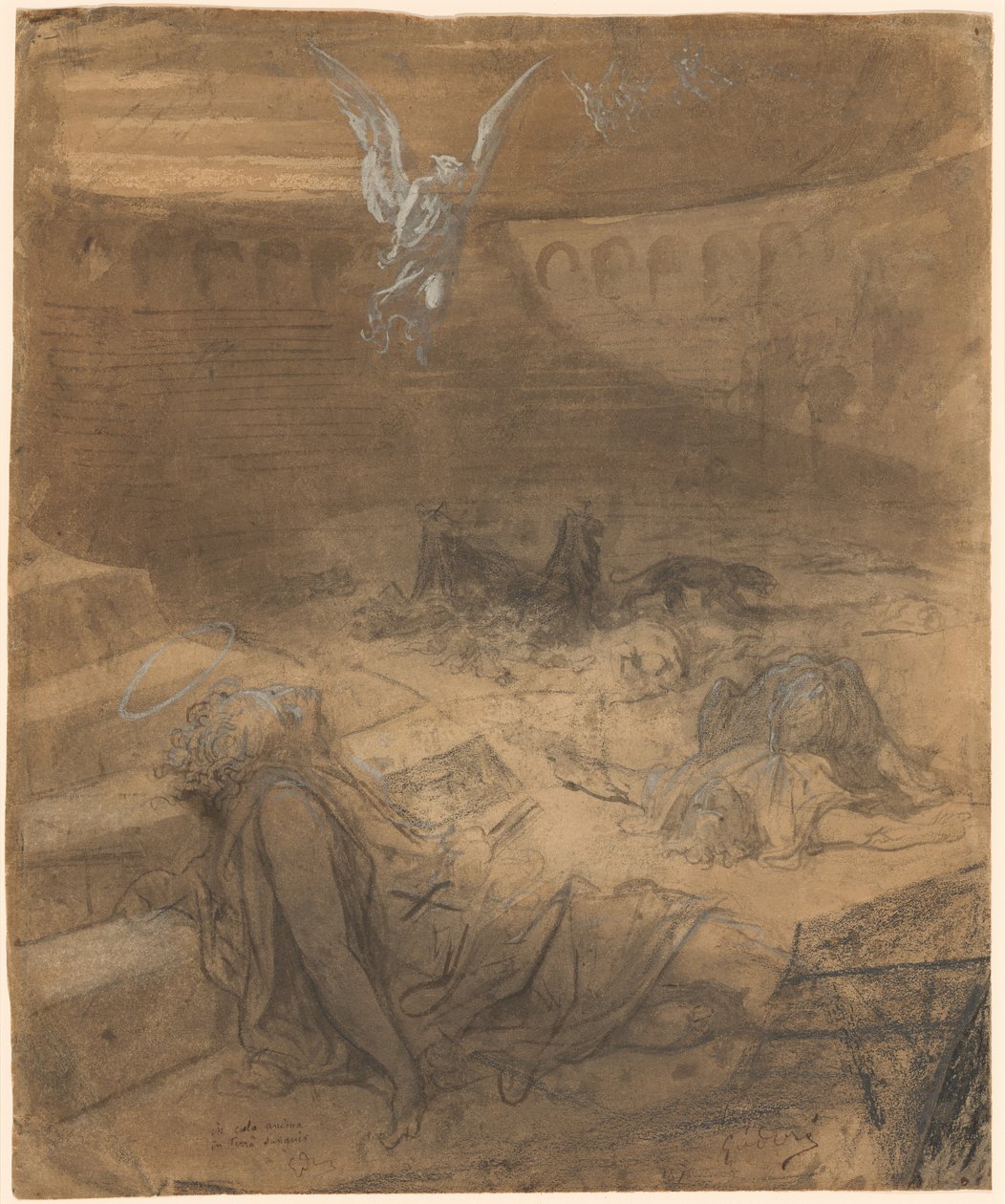 Christliche Märtyrer von Gustave Dore