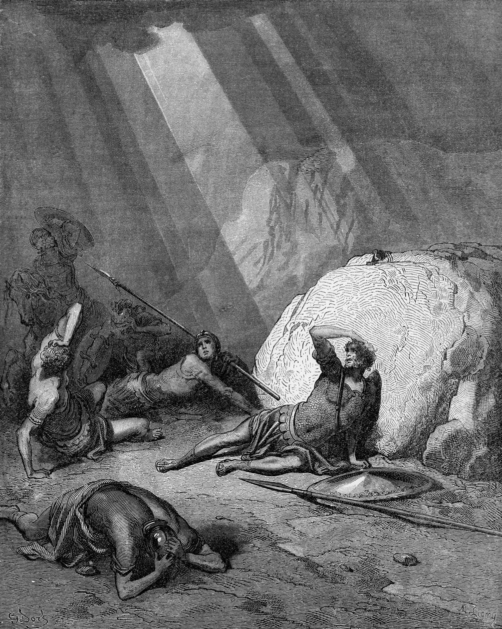 Bekehrung des Saulus von Gustave Dore