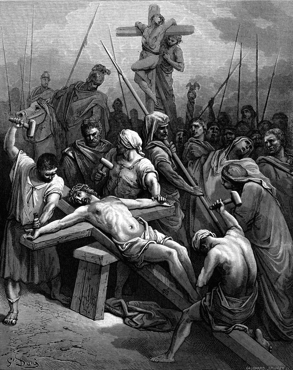 Kreuzigung, 1866 von Gustave Dore