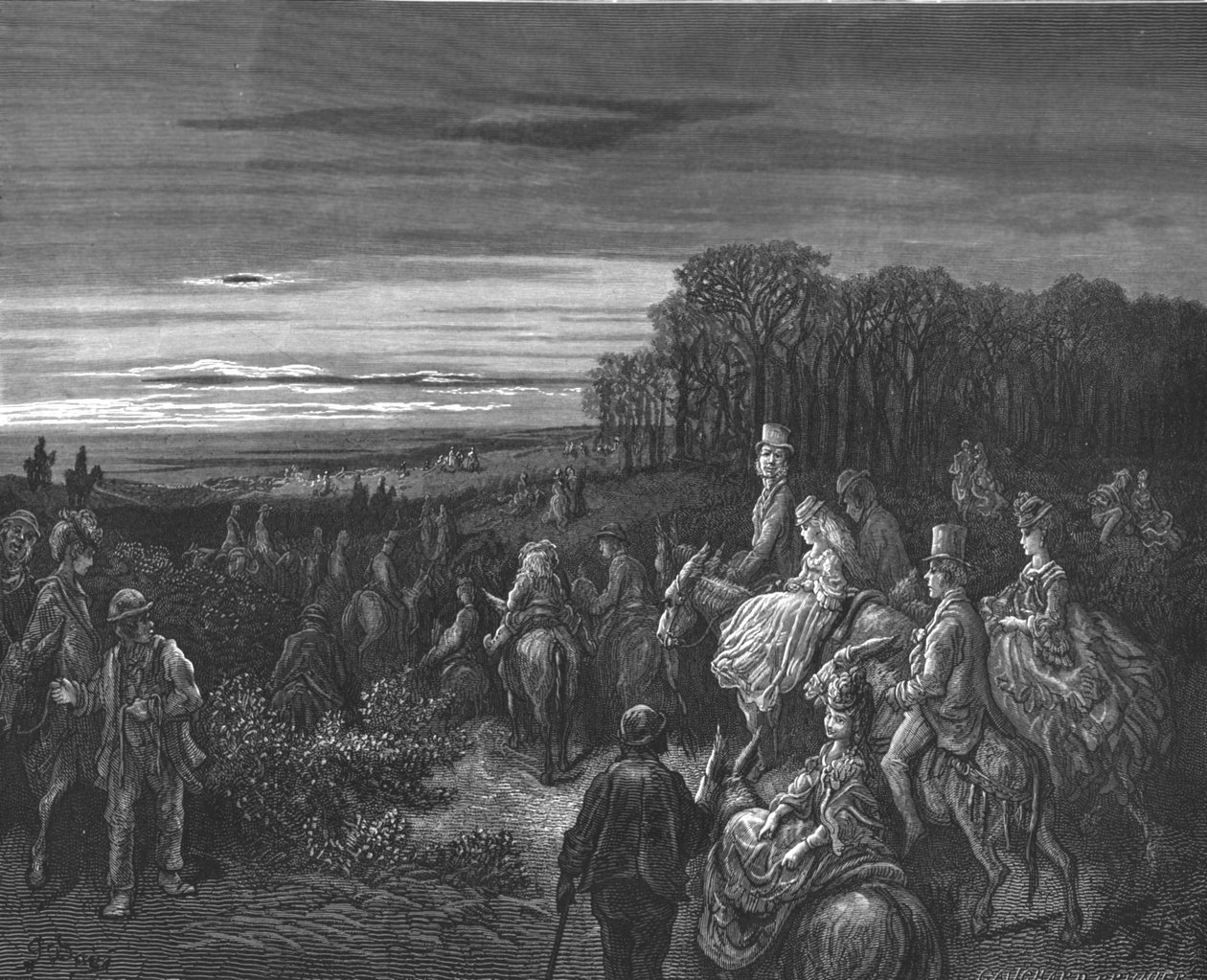 Hampstead Heath (1872) von Gustave Dore