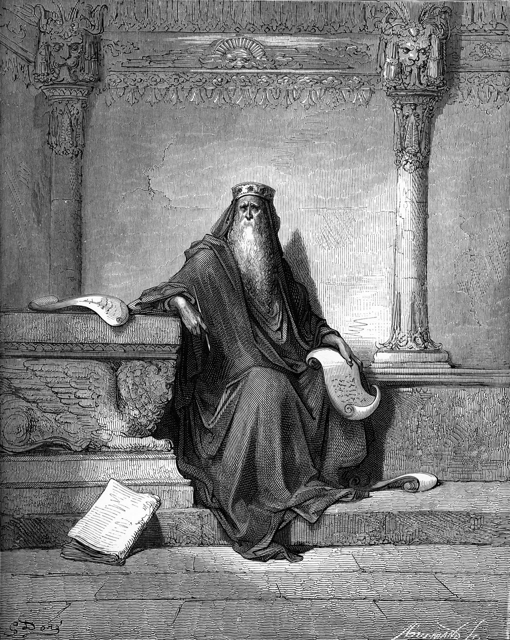 König Salomo - Bibel von Gustave Dore