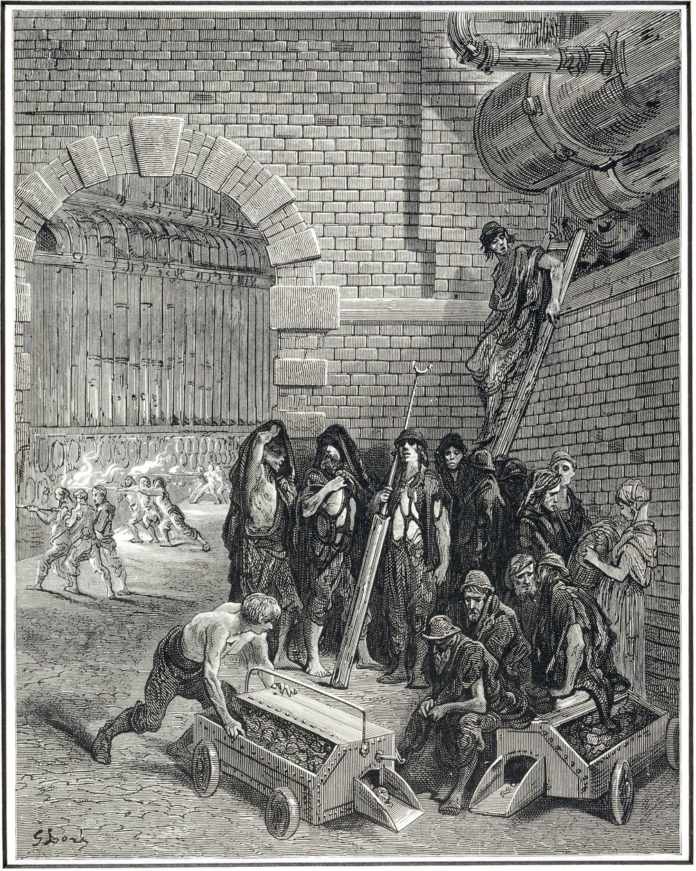 Lambeth Gaswerke von Gustave Dore
