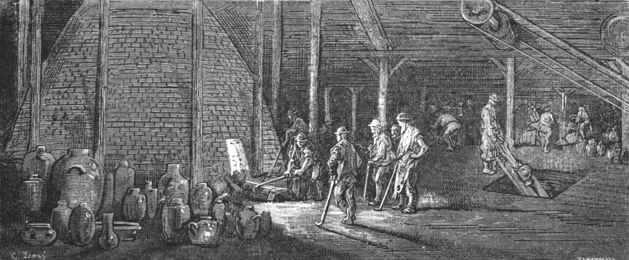 Lambeth Töpfereien, 1872 von Gustave Dore