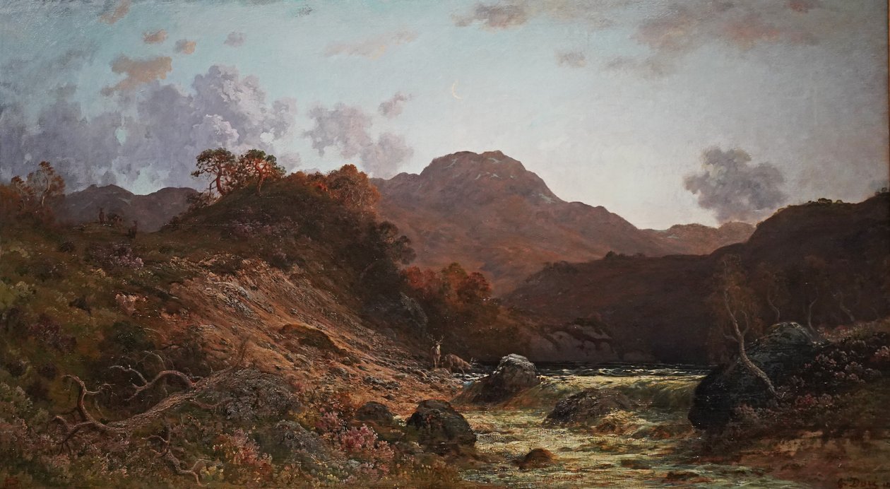 Landschaft von Schottland von Gustave Dore