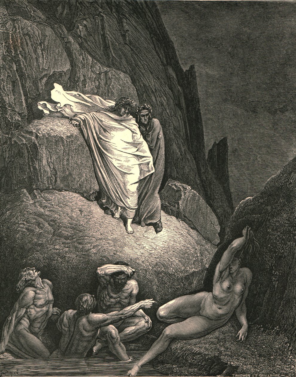 Thais ist dies, die Dirne, um 1890 von Gustave Dore