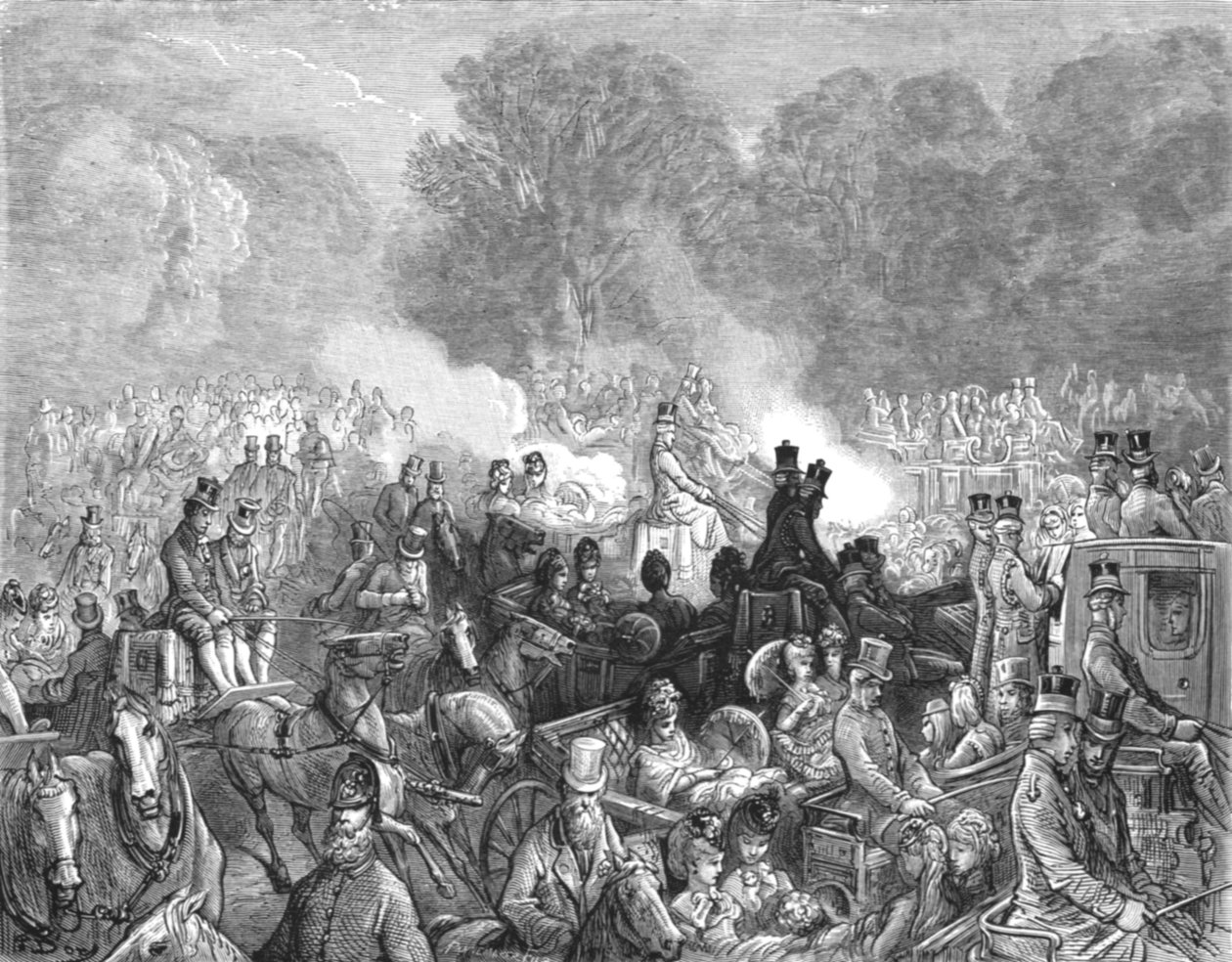 Die Fahrt, 1872 von Gustave Dore