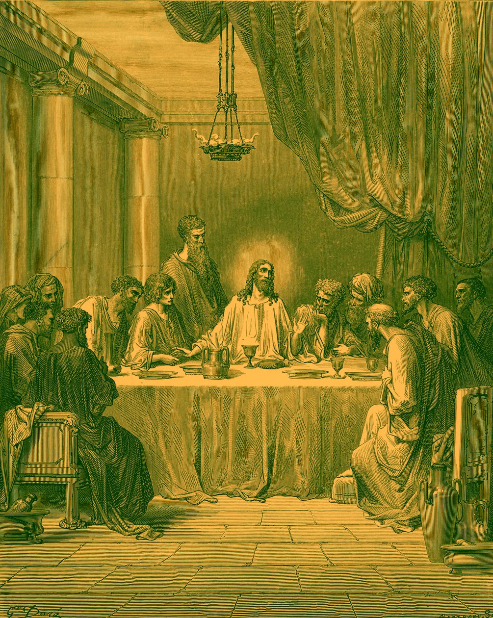 Das letzte Abendmahl - Bibel von Gustave Dore