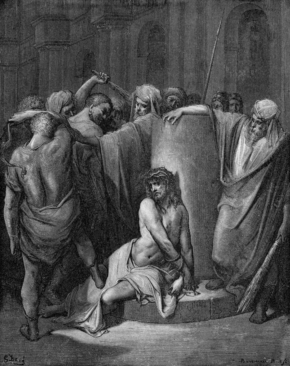 Die Geißelung Christi von Gustave Dore
