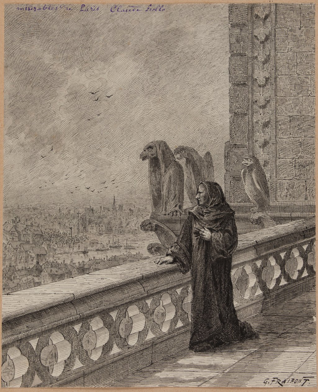 Claude Frollo von Gustave Fraipont