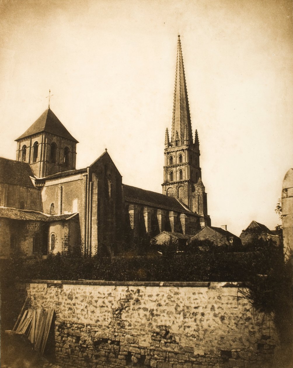 Heiliger Savin (Vienne) von Gustave Le Gray