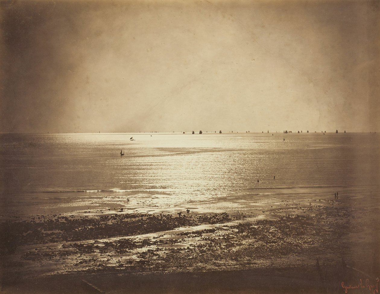 Meereslandschaft, Normandie von Gustave Le Gray