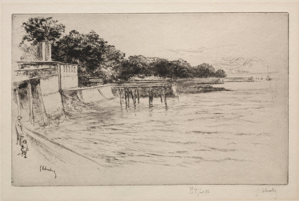 Der verlassene Strand von Gustave Leheutre