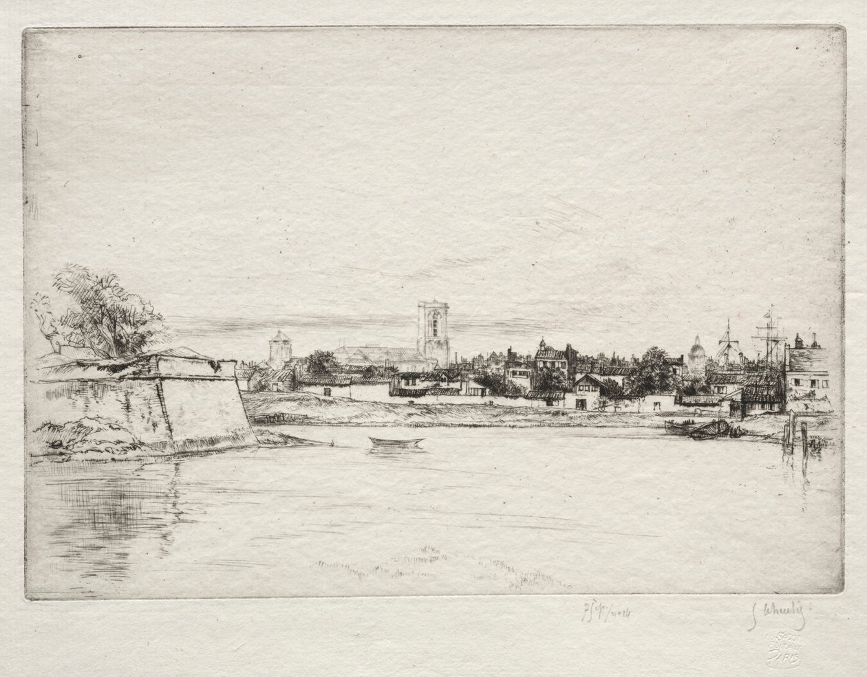 Le Petit St. Eloi, La Rochelle von Gustave Leheutre