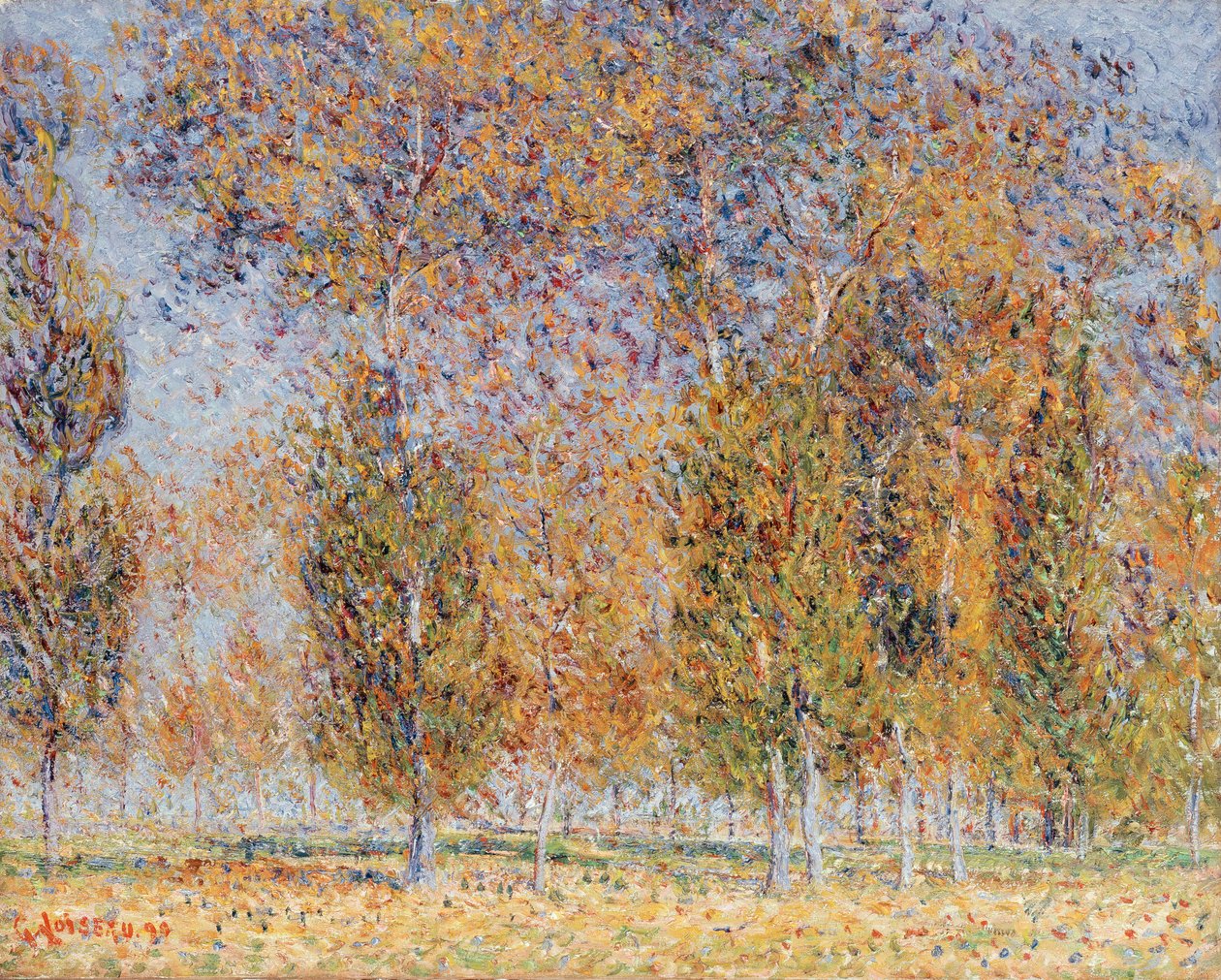 Herbstimpression, Saint-Cyr-Du-Vaudreuil, 1899 von Gustave Loiseau