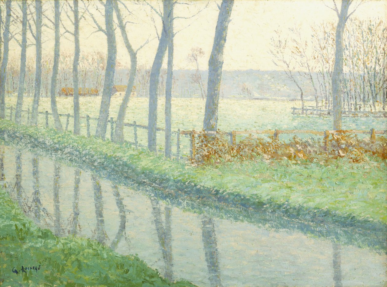 Le Sausseron, Nesles-la Vallee, ca. 1891 von Gustave Loiseau