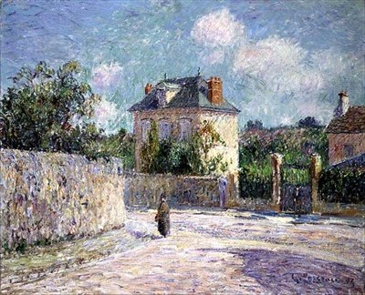 Das kleine bürgerliche Haus von Gustave Loiseau