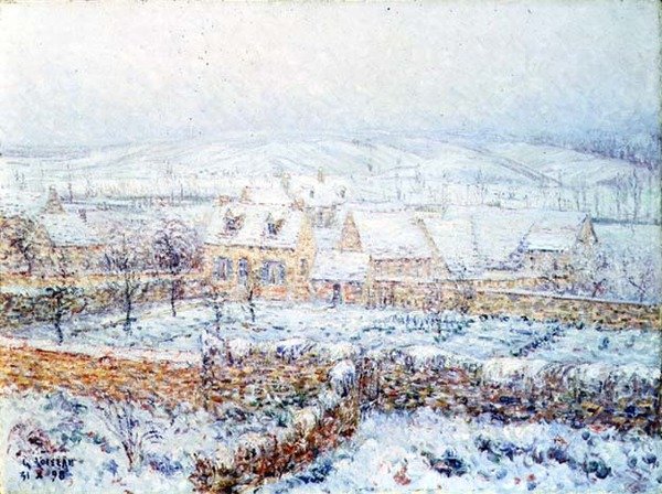 Tal der Seine von Gustave Loiseau
