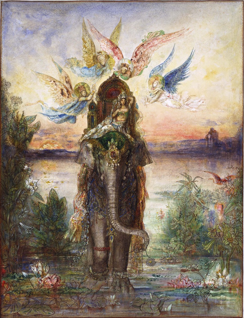 Heiliges Bild (Perry) von Gustave Moreau