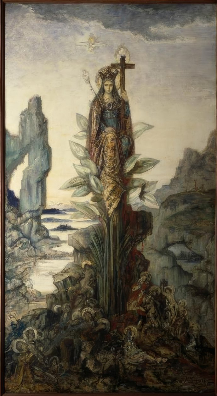 Fleur mystique von Gustave Moreau