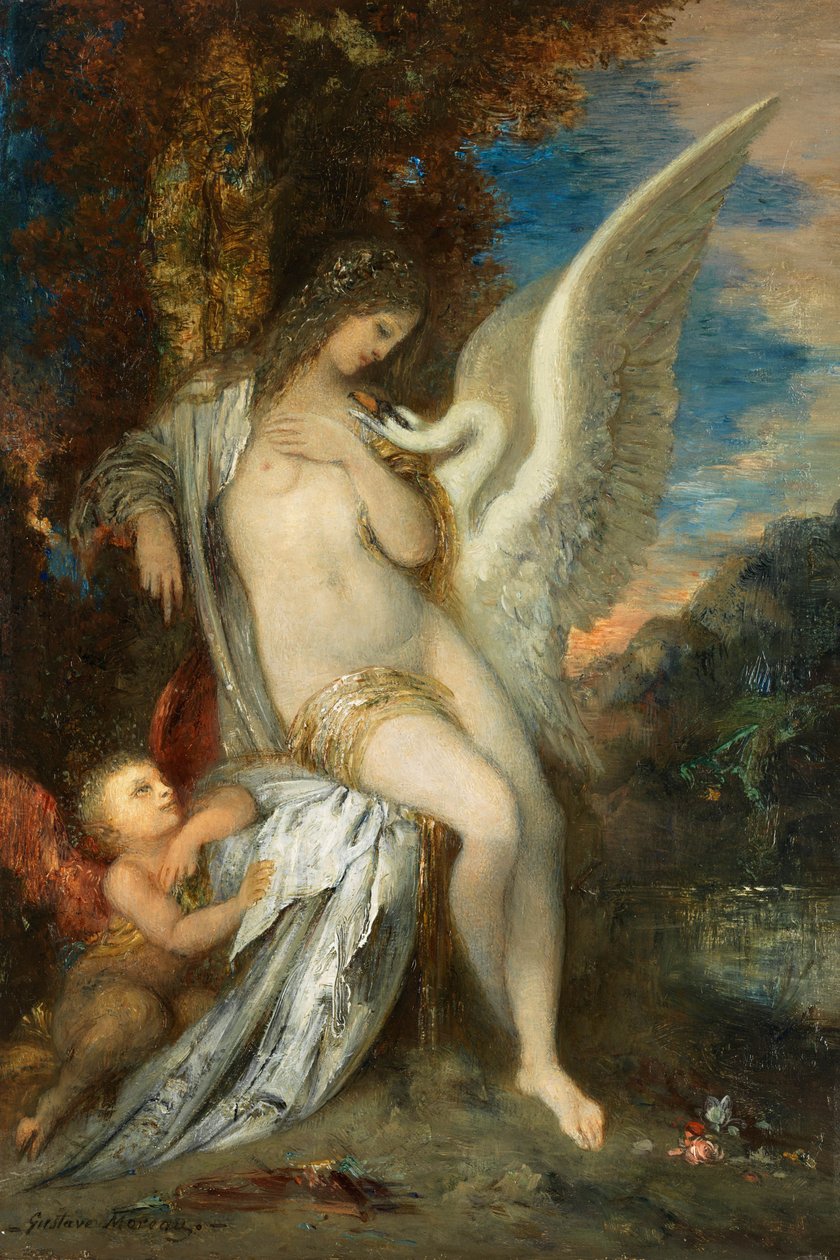 Gustave Moreau Leda um 1875 von Gustave Moreau