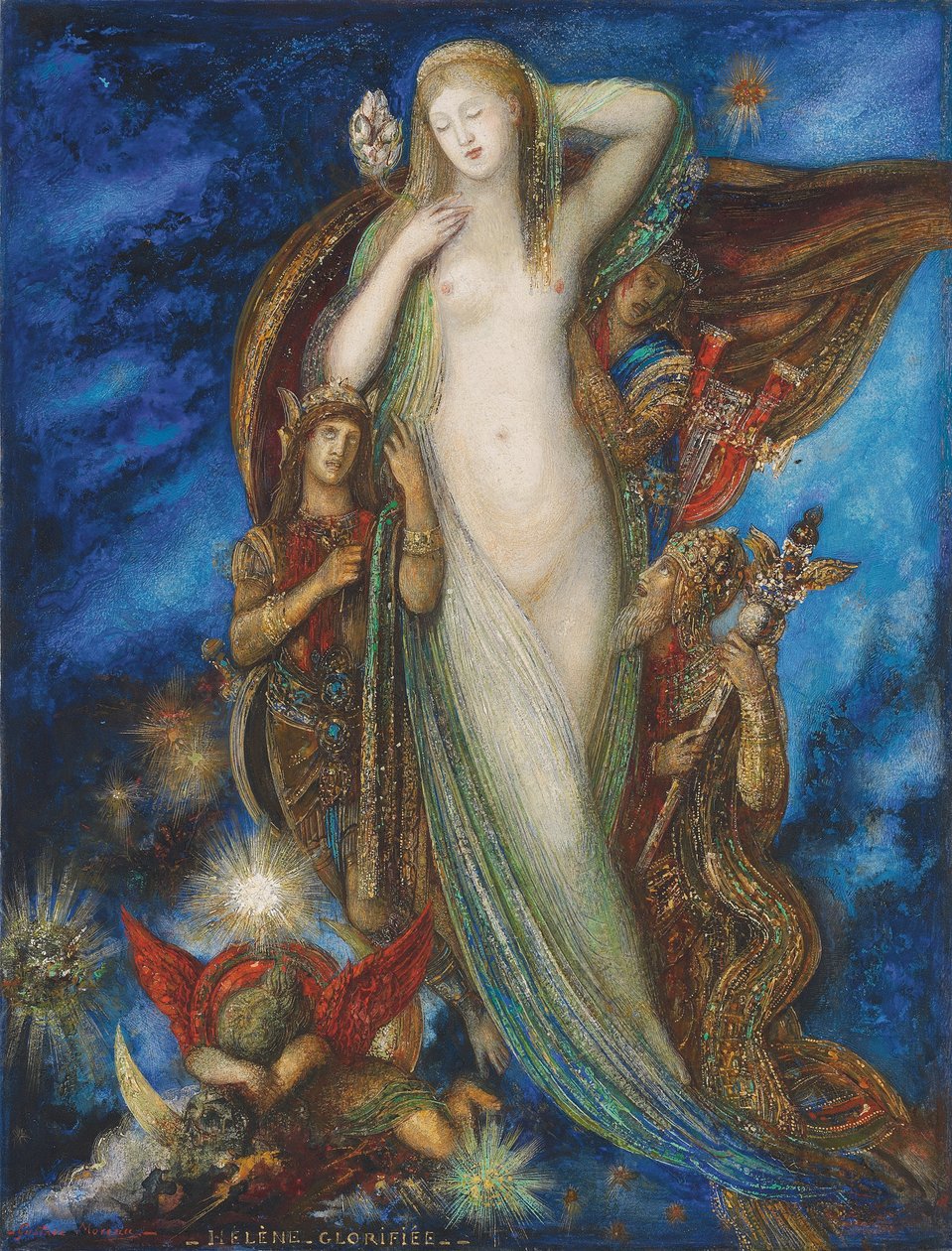 Helen verherrlicht, 1896 von Gustave Moreau