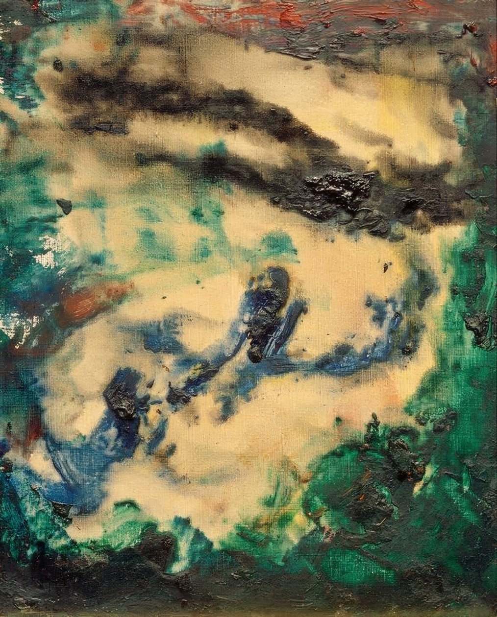 Ohne Titel (Farbskizze) von Gustave Moreau