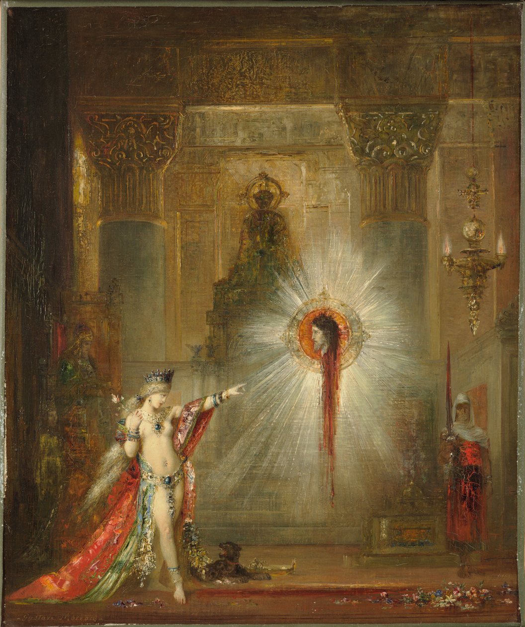 Die Erscheinung von Gustave Moreau