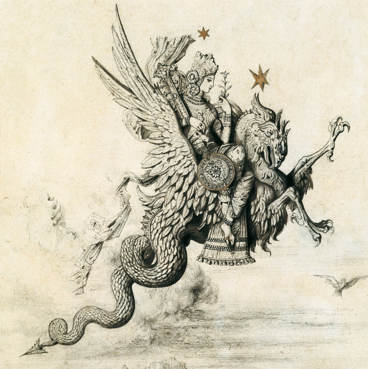 Die Peri von Gustave Moreau