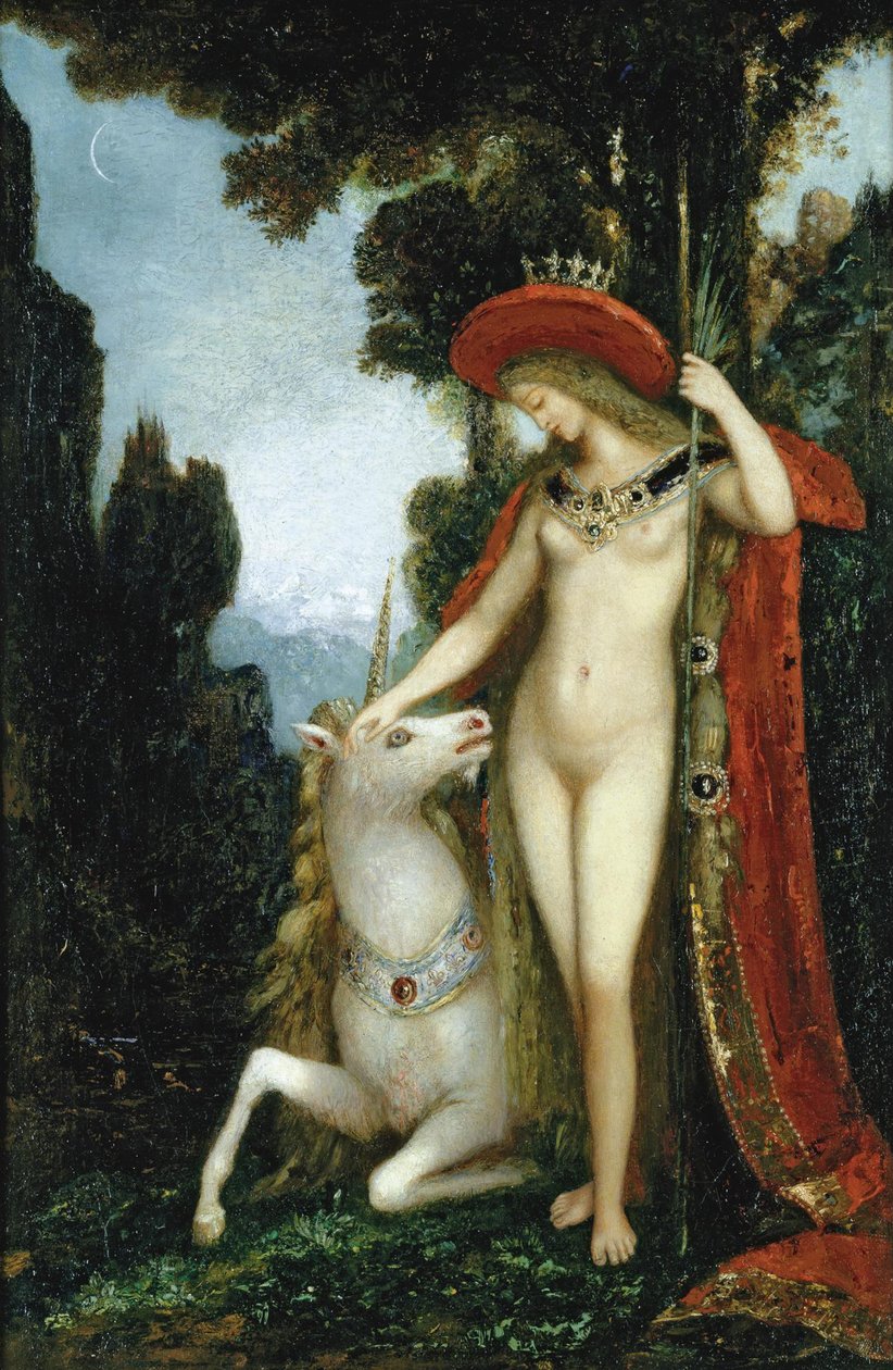 Das Einhorn von Gustave Moreau