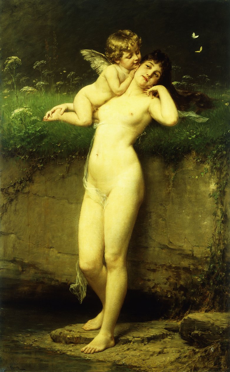 Venus und Amor von Gustave Popperitz