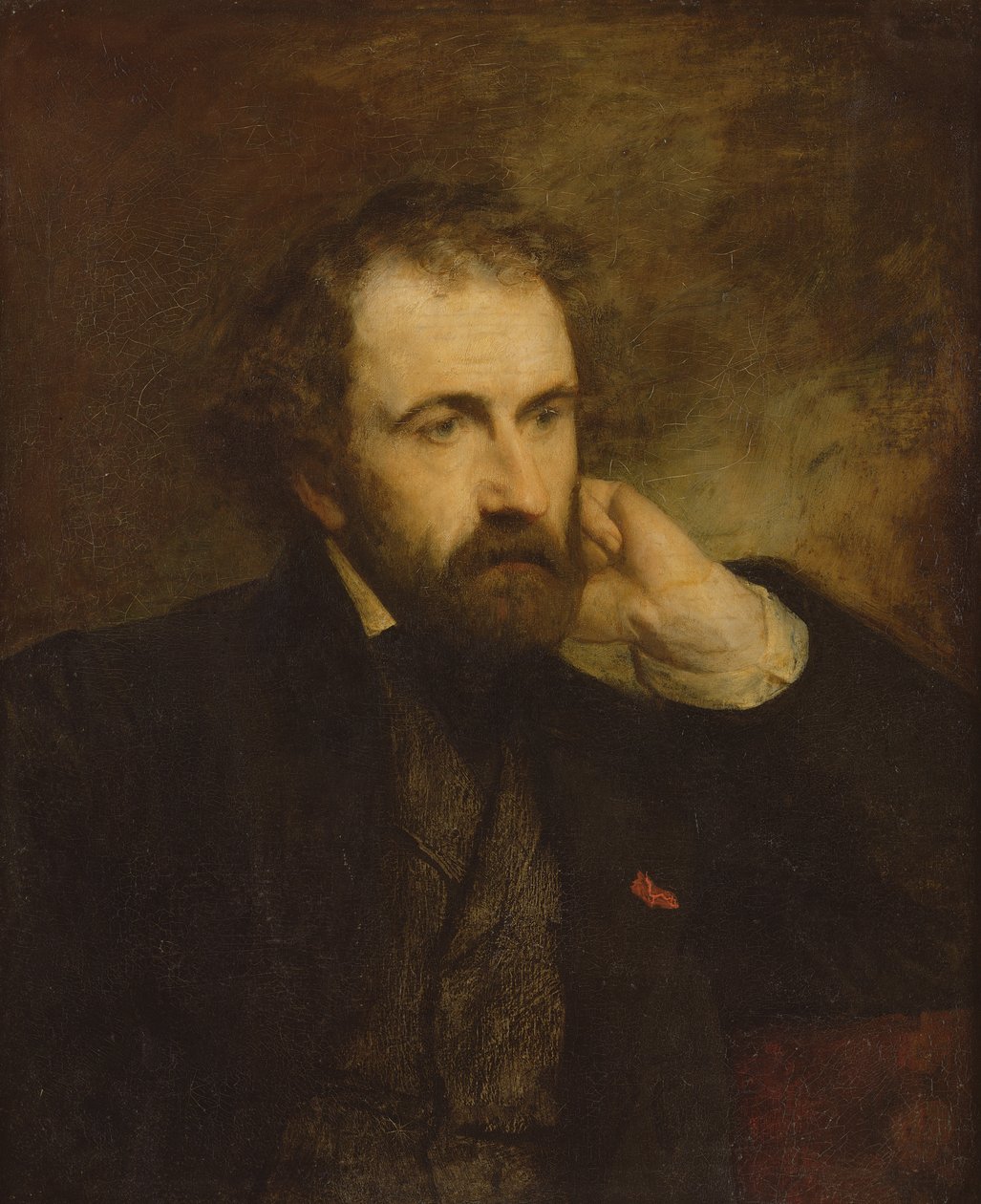 Porträt von Paul Chenavard (1807-95) von Gustave Ricard