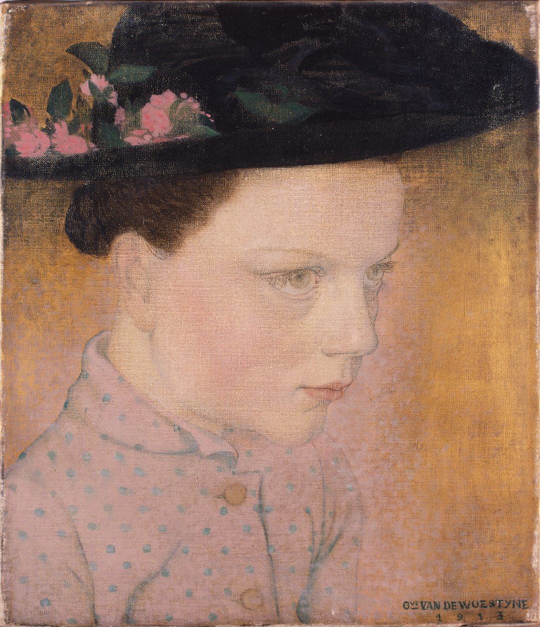 Bauernmädchen von Gustave Van de Woestyne